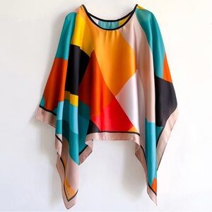 🆕 Silky Multicolor Shawl Scarf